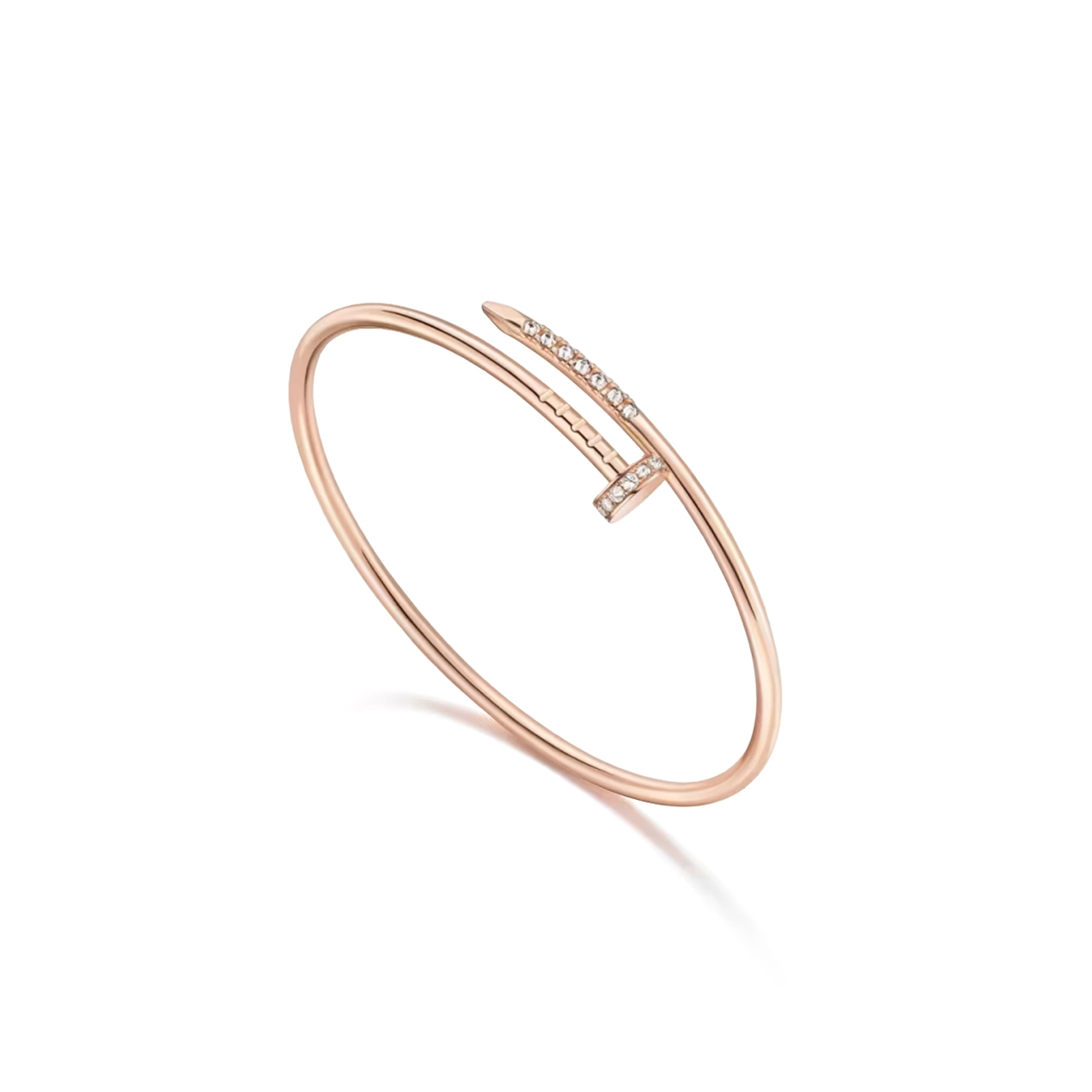 ca*t1er juste un clou bracelet, small model reverse-set D1am0nds crb6091317